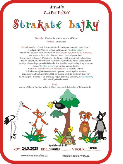 Plakát události Strakaté bajky