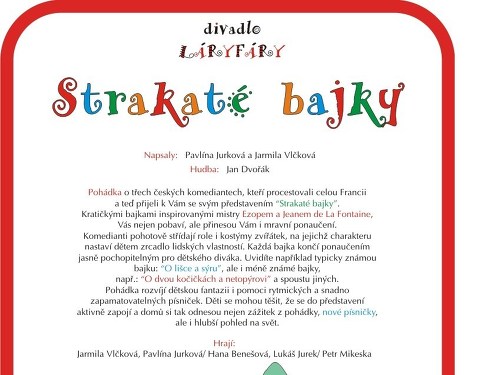 Plakát události Strakaté bajky