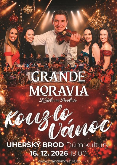 Plakát události Grande Moravia Ladislava Pavluše - KOUZLO VÁNOC