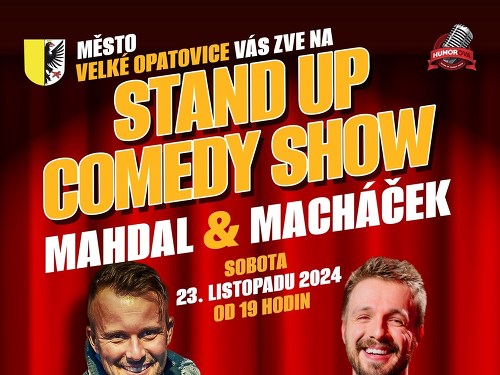 Plakát události STAND UP COMEDY SHOW: Mahdal & Macháček