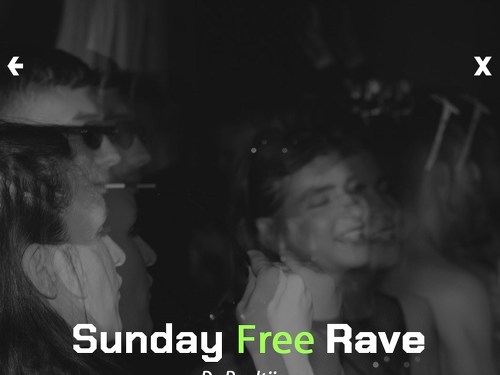 Plakát události Sunday Free Rave /dnb edition/