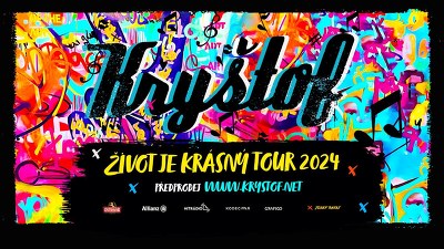 Plakát události Kryštof - Život je krásný tour 2024