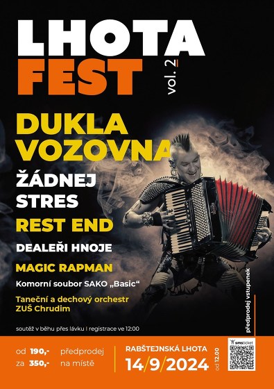 Plakát události Lhota Fest vol.2