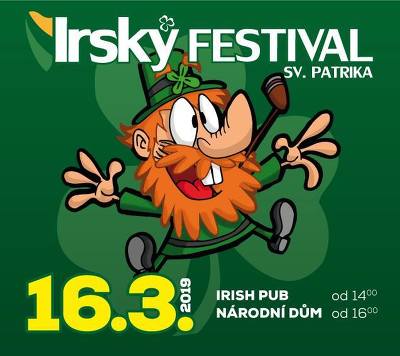Plakát události Irský Festival Svatého Patrika