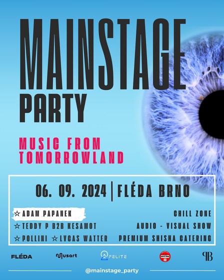 Plakát události MAINSTAGE PARTY