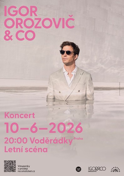 Plakát události Igor Orozovič & CO. - letní scéna Voděrádky