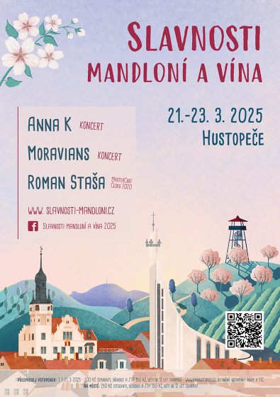 Plakát události Slavnosti mandloní a vína