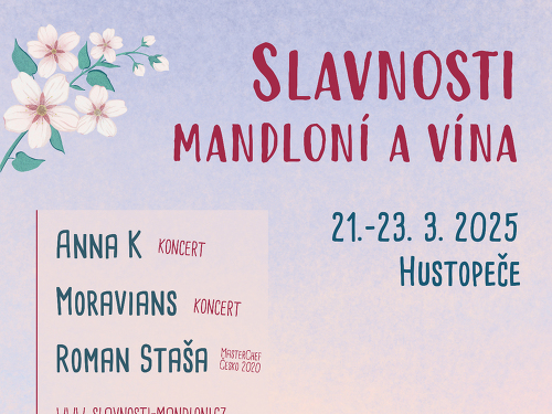 Plakát události Slavnosti mandloní a vína