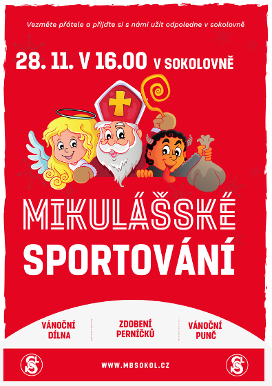 Plakát události Mikulášské sportování