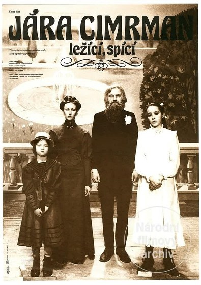 Plakát události Jára Cimrman ležící, spící