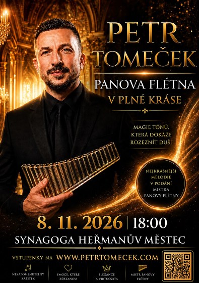 Plakát události Petr Tomeček / Panova flétna v plné kráse