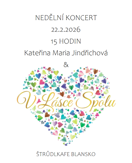 Plakát události Nedělní koncert V lásce spolu