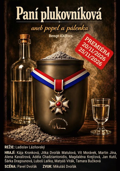 Plakát události Paní plukovníková