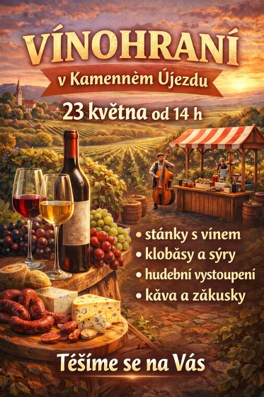 Plakát události Vínohraní - Kamenný Újezd
