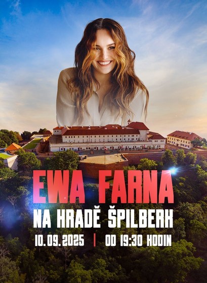 Plakát události Ewa Farna | Hrad Špilberk, BRNO