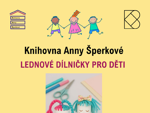 Plakát události Lednové dílničky pro děti