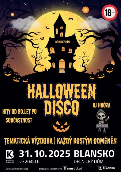 Plakát události HALLOWEEN DISCO