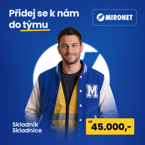 Skladník / Expedient – eshop bez VZV, lehká manipulace, večery a všechny víkendy v měsíci volné pro rodinu, Nupaky
