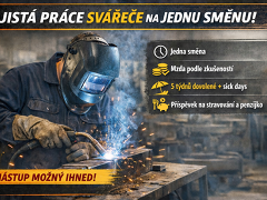 Moravia Systems a.s. nabízí práci na pozici Svářeč/Svářečka v obci Vracov