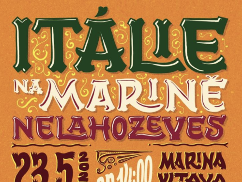 Plakát události Itálie na Marině Nelahozeves