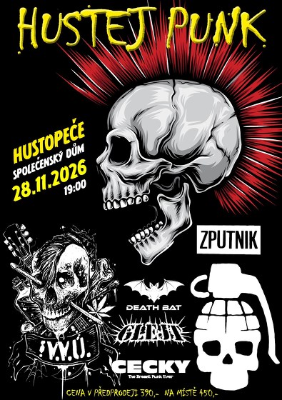 Plakát události Hustej PUNK