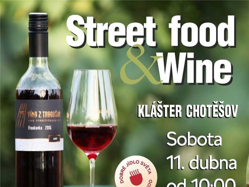 Plakát události Dobré jídlo světa Street food a víno Chotěšov 2026, 8. edice