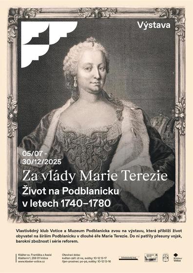 Plakát události Za vlády Marie Terezie