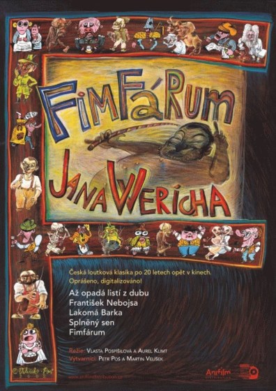 Plakát události Fimfárum Jana Wericha