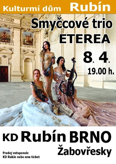 Plakát události Smyčcové trio Eterea