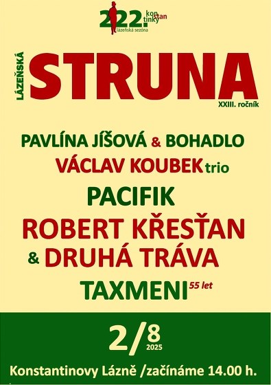Plakát události Lázeňská struna