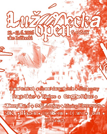 Plakát události Lužánecká Open 2026