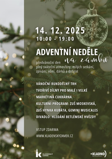 Plakát události Adventní neděle na zámku