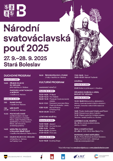 Plakát události Národní svatováclavská pouť