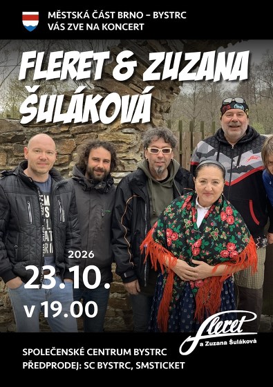 Plakát události Fleret a Zuzana Šuláková