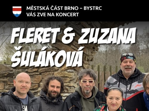 Plakát události Fleret a Zuzana Šuláková