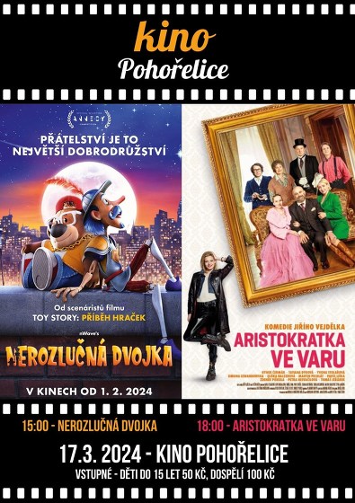 Plakát události Kino - Aristokratka ve varu