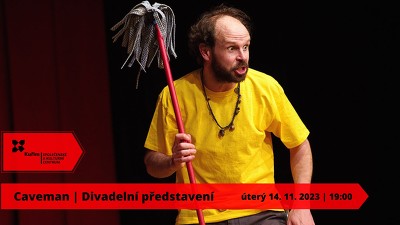 Plakát události Caveman - divadelní představení