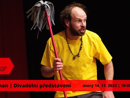Plakát události Caveman - divadelní představení
