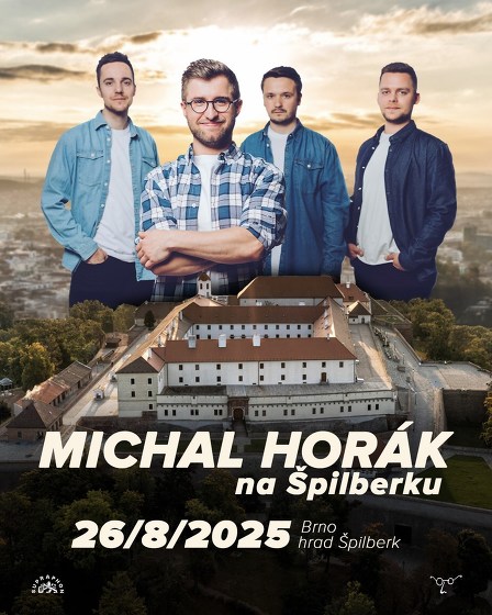 Plakát události Michal Horák s kapelou na Špilberku