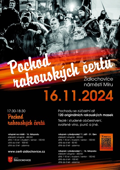 Plakát události Pochod rakouských čertů