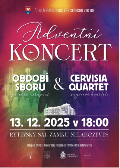 Plakát události Vánoční koncert Období sboru