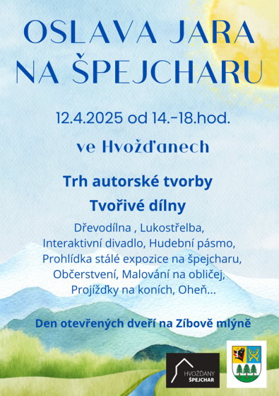 Plakát události Oslava jara na Špejcharu ve Hvožďanech