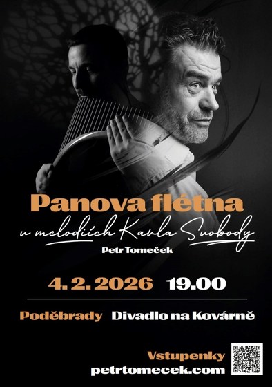 Plakát události Petr Tomeček / Panova flétna v melodiích Karla Svobody