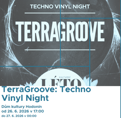 Plakát události TerraGroove: Techno Vinyl Night