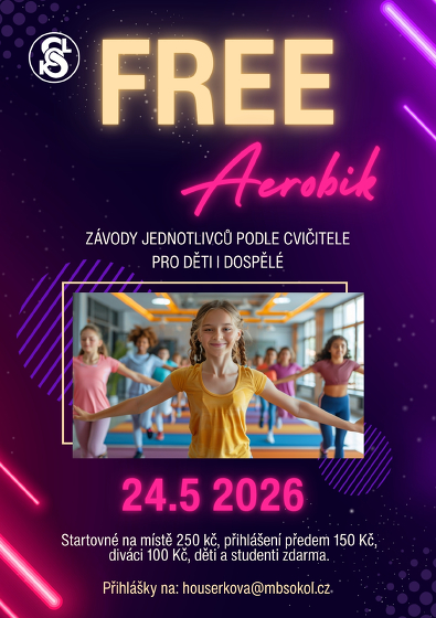 Plakát události Free Aerobik