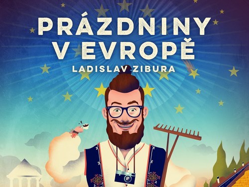 Plakát události Ladislav Zibura - Prázdniny v Evropě