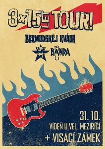 Visací zámek + 3×15 let tour!