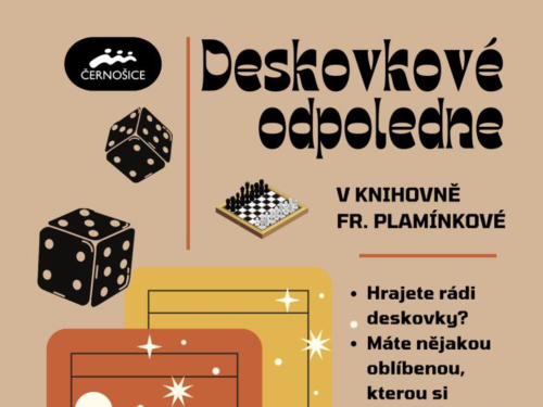 Plakát události Deskovkové odpoledne
