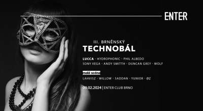 Plakát události Brněnský Techno bál