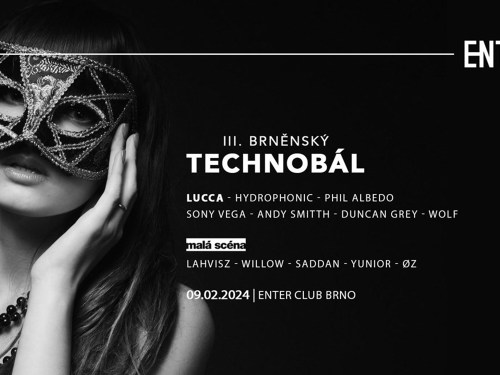 Plakát události Brněnský Techno bál